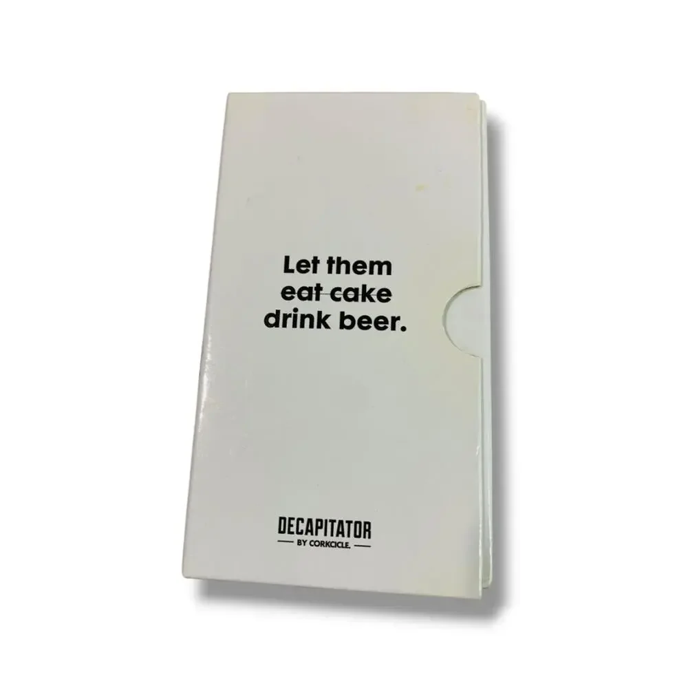 Corkcicle Decapitator Bottle Opener Matte Black in Box